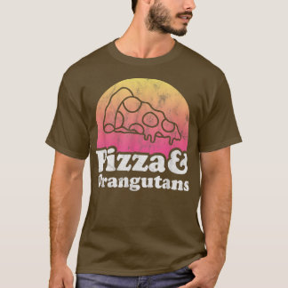 T-shirt Pizza et orangs-outans ou Orangutan552