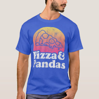 T-shirt Pizza et Pandas ou Panda 
