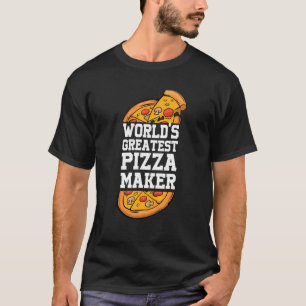 T-shirt Pizza et pizza slice, la plus grande pizzeria du m