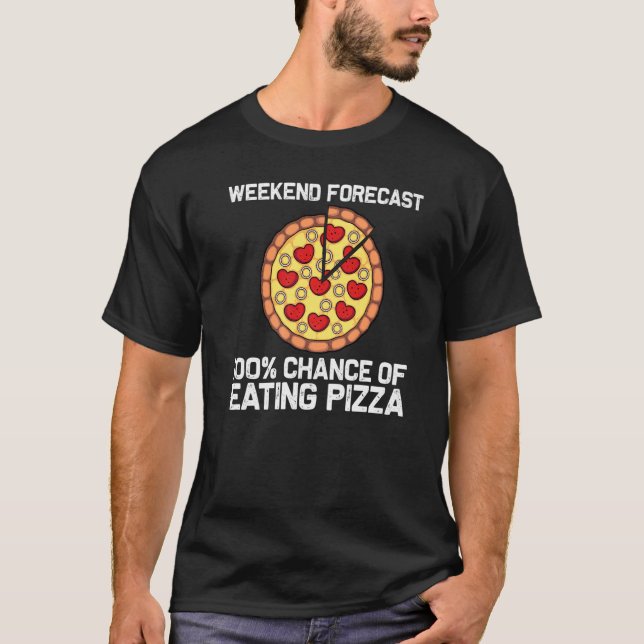 T-shirt Pizza For Men Women Pizza  Chef Pepperoni Foodie (Devant)