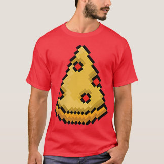 T-shirt Pizza Funny Fast Food Piel Art Vidéo Jeu