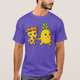 T-shirt Pizza Hawaii Ananas et Pizza amour