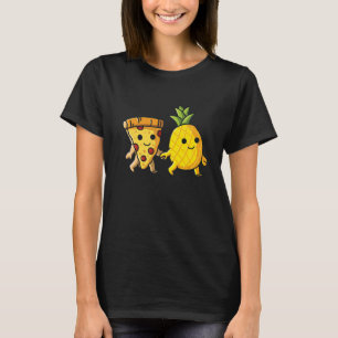 T-shirt Pizza Hawaii Ananas Et Pizza Love