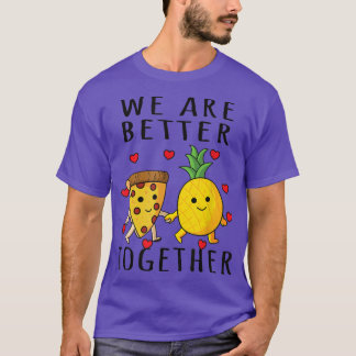 T-shirt Pizza Hawaii Ananas Pizza