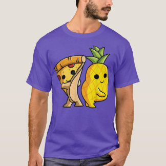 T-shirt Pizza Hawaii Couple Dance Ananas Et Pizza Love
