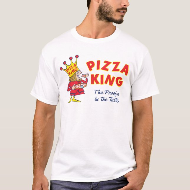 T-SHIRT PIZZA KING (Devant)