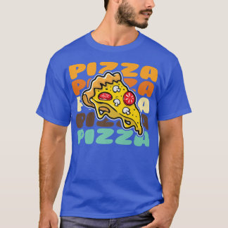 T-shirt Pizza Lover Retro Vintage