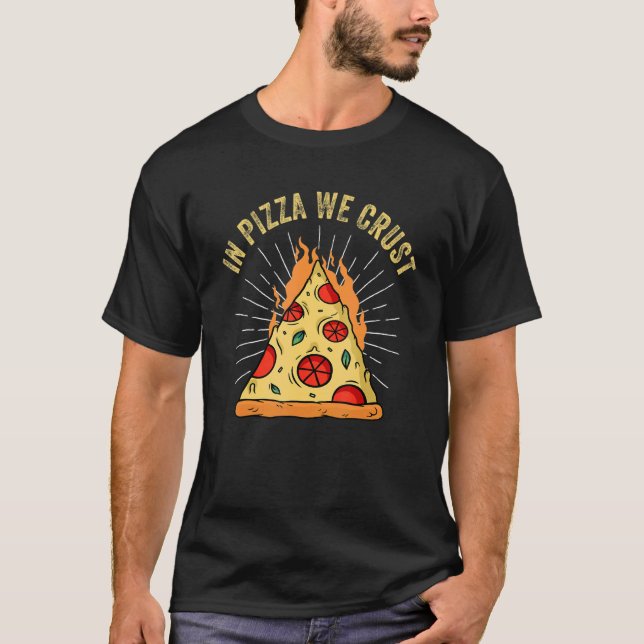 T-shirt Pizza maker four pizza cutter pizza kit de fabrica (Devant)