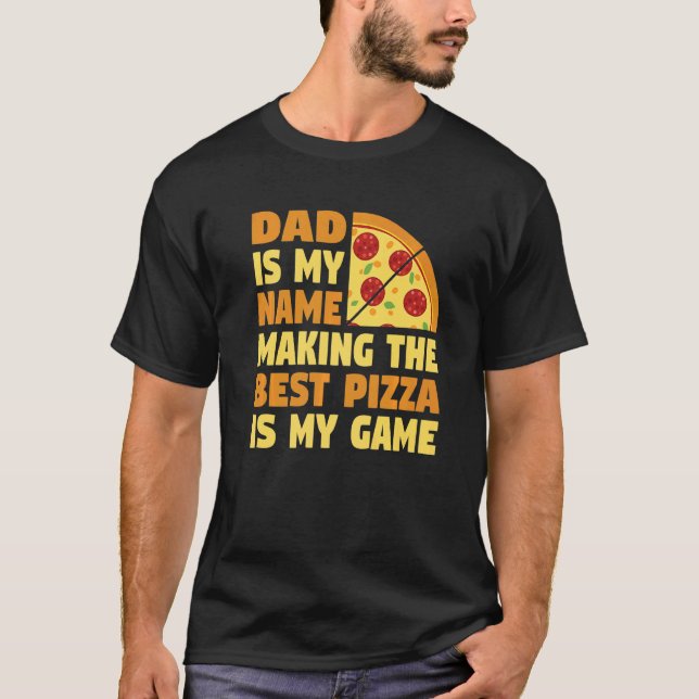 T-shirt Pizza Making Pour Pizza Expert & Pizza Maker (Devant)