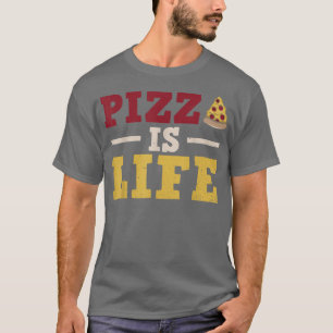 T-shirt Pizza Party Pizza est la vie Pizza Chefs 
