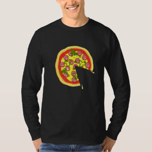 T-shirt Pizza Père Et Fils Et Pizza Slice Correspondant Ap