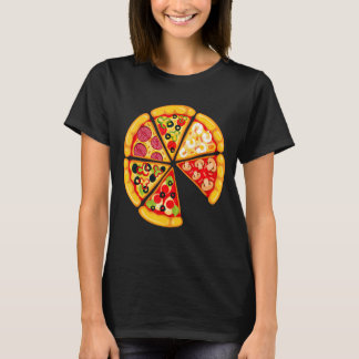T-shirt Pizza Pie & Slice Papa Et Son Correspondant Pizza