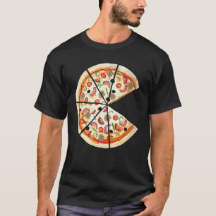T-shirt Pizza Pie & Slice Papa Et Son Correspondant Pizza 