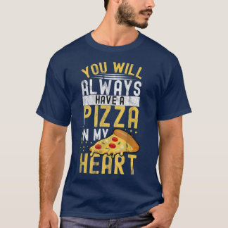 T-shirt Pizza Pizzeria Alimentation Cadeau Italien Pâtes D