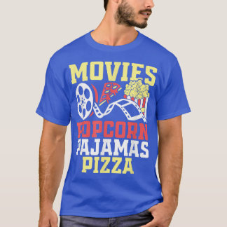 T-shirt Pizza Popcorn Lover
