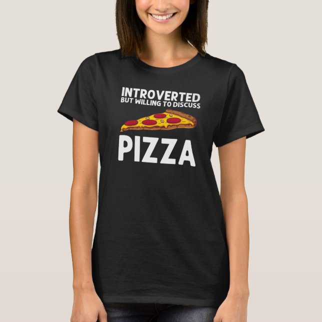 T-shirt Pizza Pour Hommes Femmes Alimentation Italienne Pi (Devant)