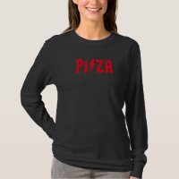 Pizza Rocks Funny Rock Music Pizzeria Hard Rock He