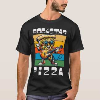 T-shirt Pizza Rockstar