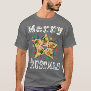 T-shirt Pizza Star Lights Snack Pizzalove - Joyeux Crustma