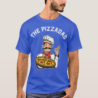 T-shirt Pizzadad Funny Pizza Papa Foodie Pizzamen Foodie P