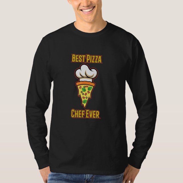 T-shirt Pizzaïolo Passionné Fabricant de Pizza Citation Dr (Devant)
