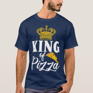 T-shirt Pizzalove Pizzalove King of Pizza Snack 