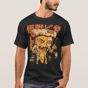 T-shirt Pizzazilla X Ray Kaiju Monster Restauration rapide