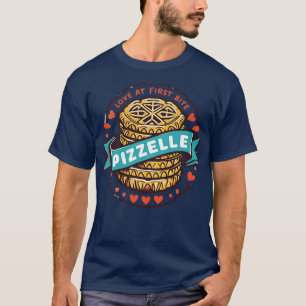 T-shirt Pizzelle Aime Au Premier Bite