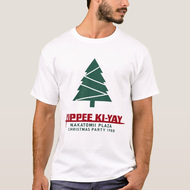 T-shirt Place Yippee Ki Yay Nakatomi (Devant)