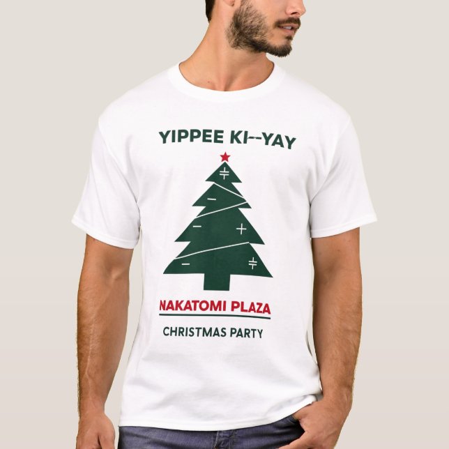 T-shirt Place Yippee Ki Yay Nakatomi (Devant)