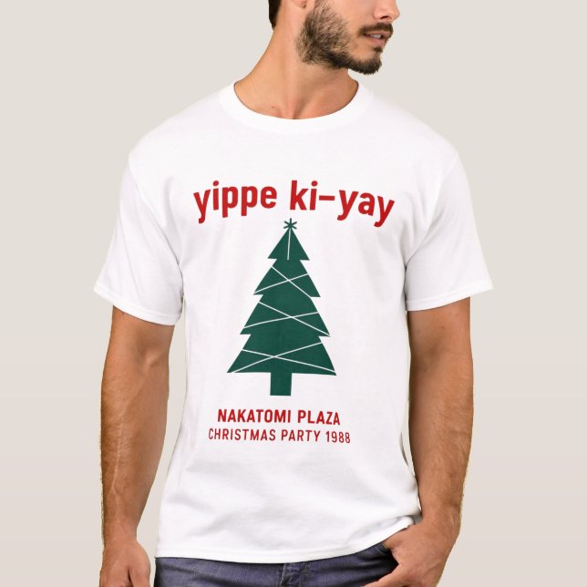 T-shirt Place Yippee Ki Yay Nakatomi (Devant)