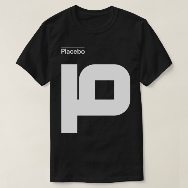 T-shirt Placebo P (Design devant)