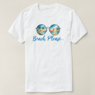 T-shirt Plage