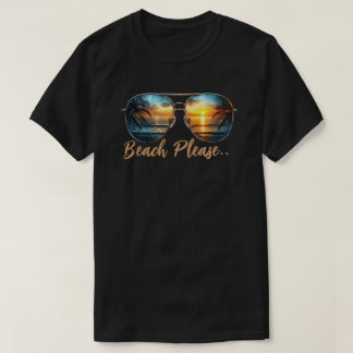 T-shirt Plage