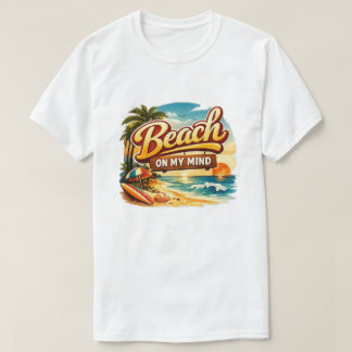 T-SHIRT PLAGE À L'ESPRIT