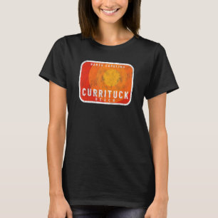 T-shirt Plage de Currituck NC Vacances d'été Soleil Chaud