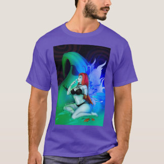 T-shirt Plage de fée de sébaste de Zombie