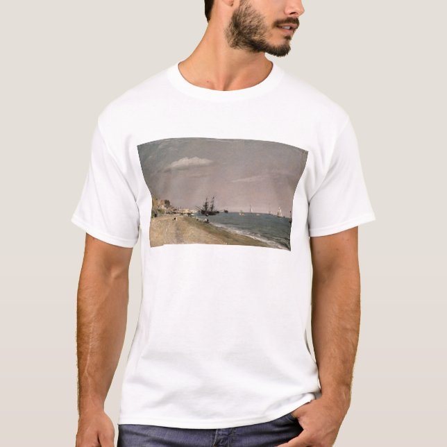 T-shirt Plage de John Constable | Brighton avec les (Devant)