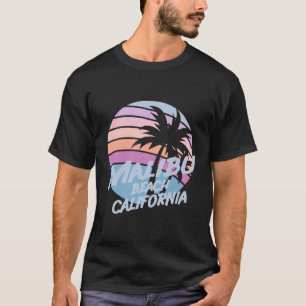 T-shirt Plage de Malibu Californie