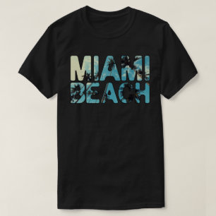 T-shirt Plage de Miami