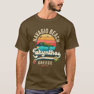 T-shirt Plage de Navagio (naufrage), Zakinthos, Grèce Summ
