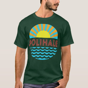 T-shirt Plage de Polihale Soleil Et Vagues