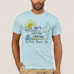 T-shirt Plage de poussée de La