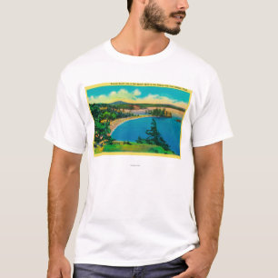 T-shirt Plage de Rosario dans des îles de San Juan,