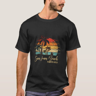 T-shirt Plage de San Juan à Porto Rico