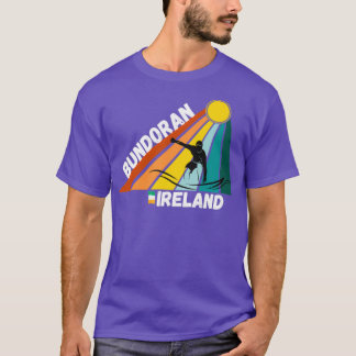 T-shirt plage de surf bundoranT