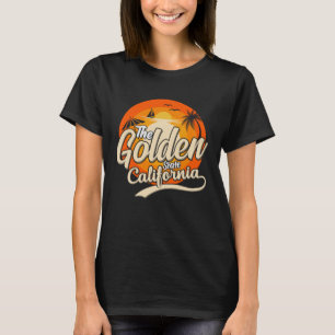T-shirt Plage de surf vintage Retro Surfing Vacances été