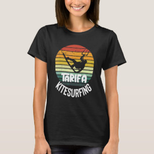 T-shirt Plage de Tarifa Espagne Kitesurfing Sports nautiqu