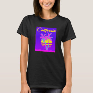 T-shirt Plage de vacances d'été en Californie