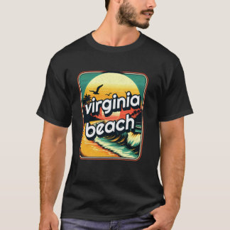 T-shirt Plage de Virginie